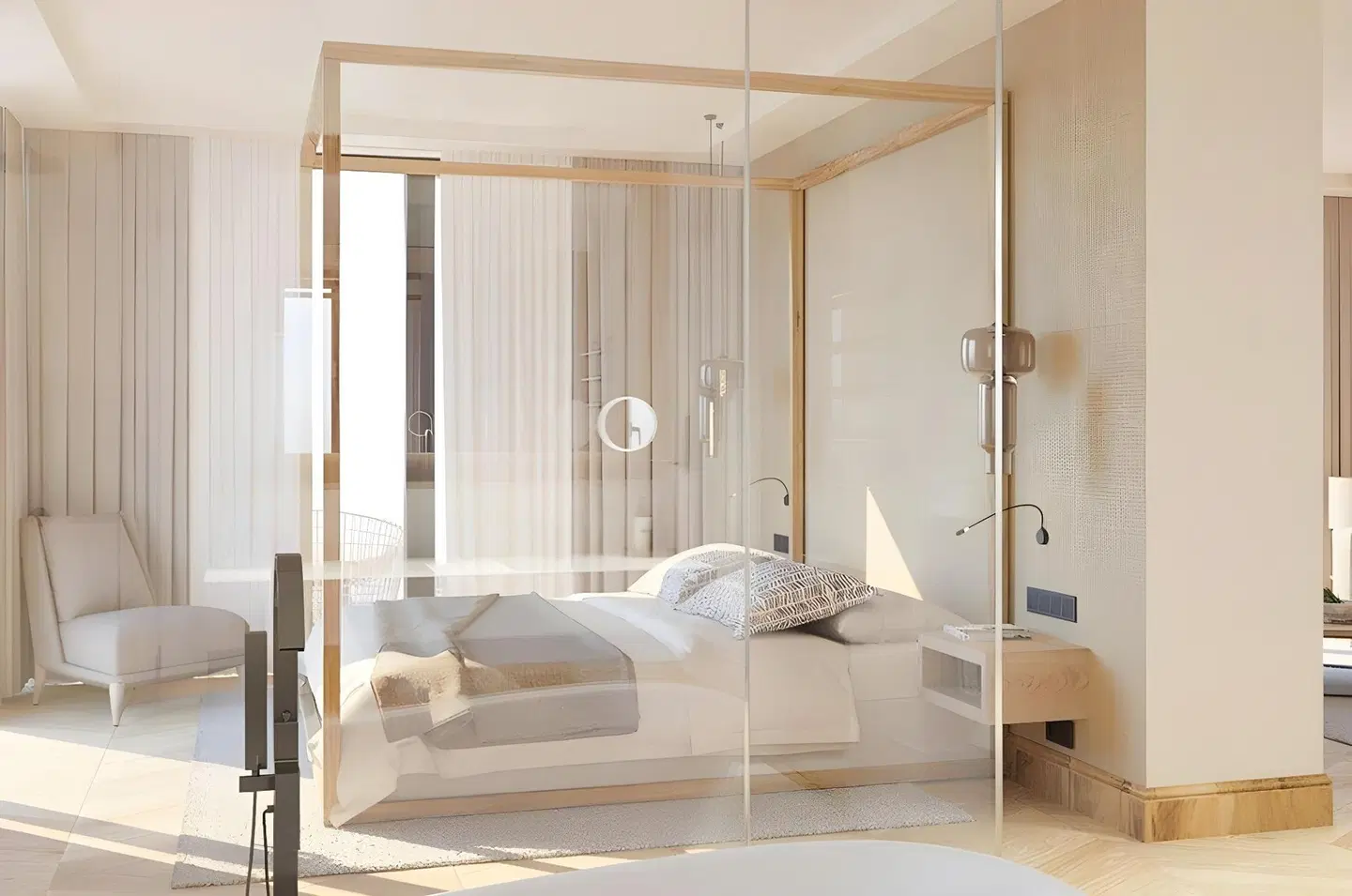 Hotel Attica21 Vigo Business&Wellness Badezimmer
