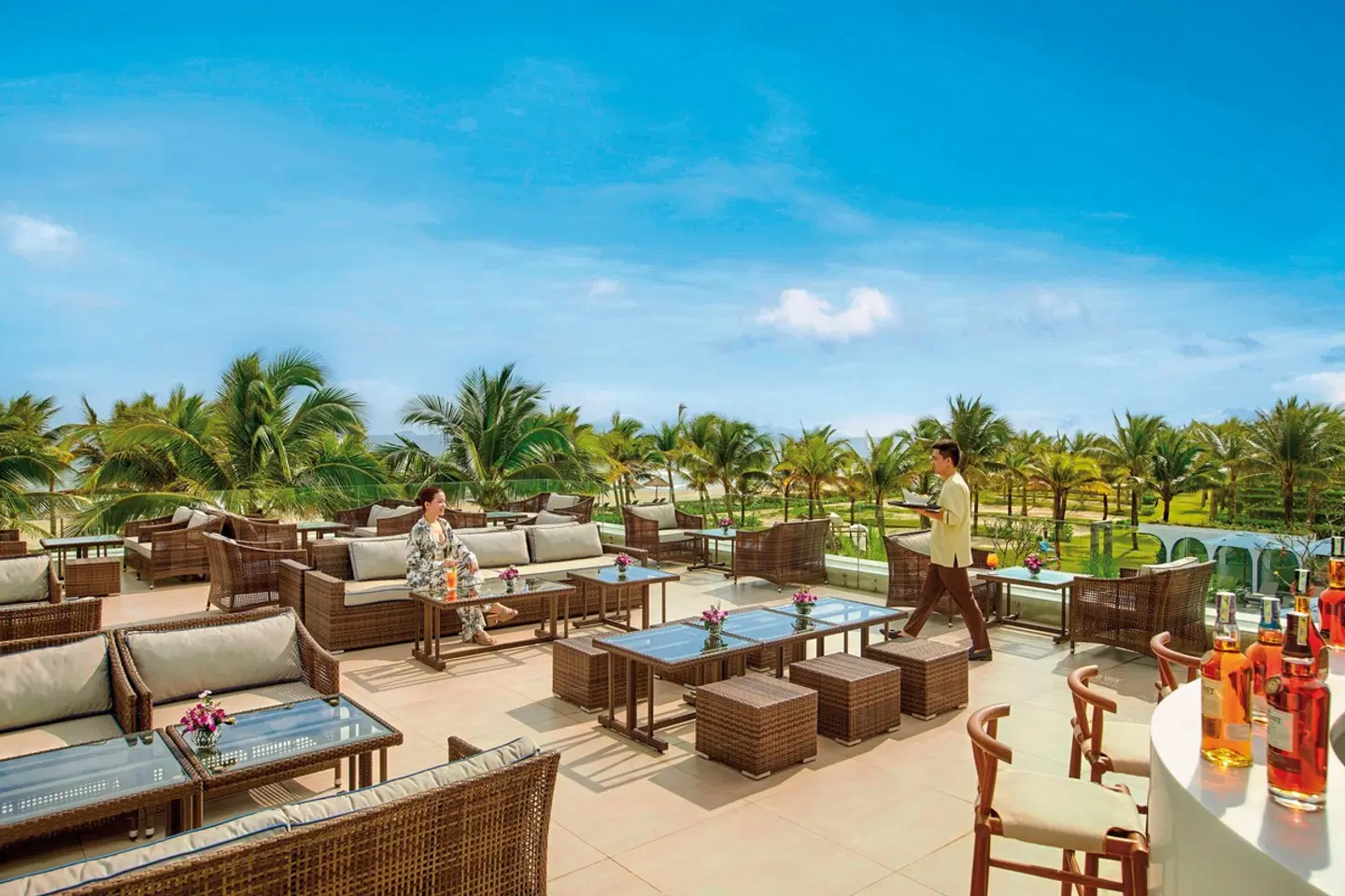 Wyndham Hoi An Royal Beachfront Resort Terrasse