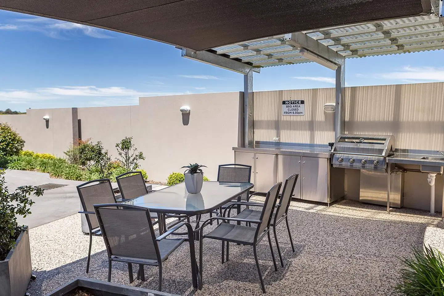 Altitude Motel Apartments Terrasse