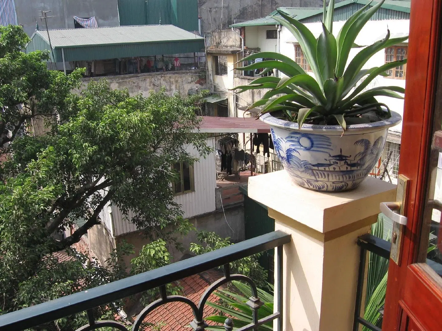 Tung Trang Hotel Terrasse