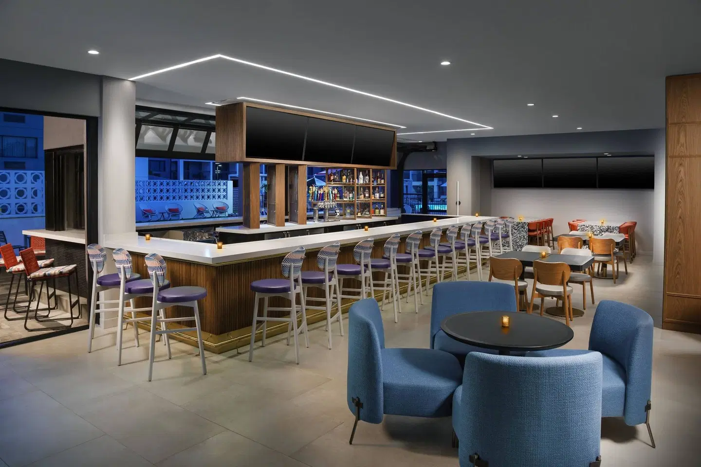 Courtyard by Marriott Orlando Lake Buena Vista at Vista Centre Bar