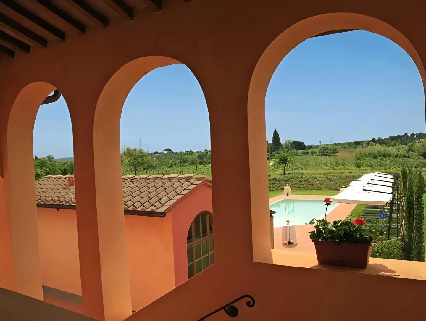 Casale Le Torri Terrasse