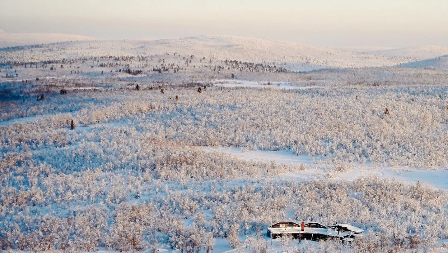 Máttaráhkká Northern Lights Lodge LANDSCAPE