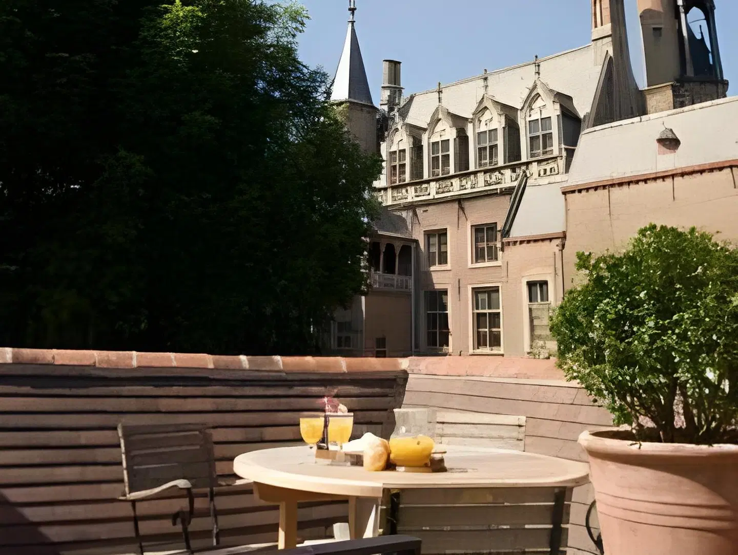 B&B Exclusive Guesthouse Bonifacius Terrasse