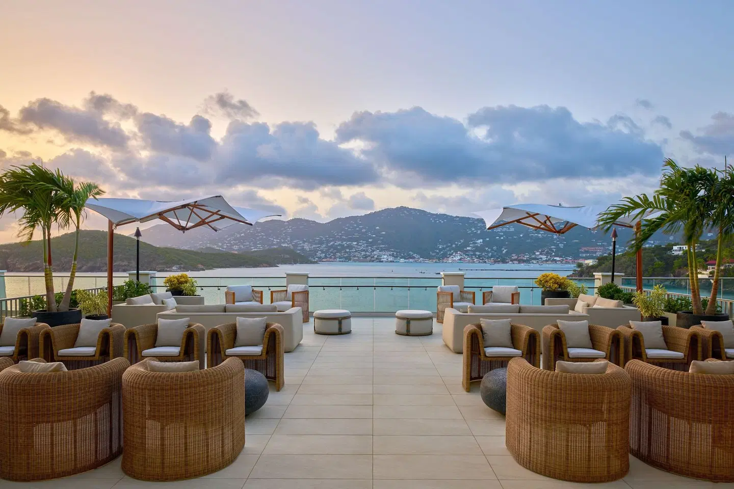 The Frenchman's Reef Westin Beach Resort & Spa Terrasse