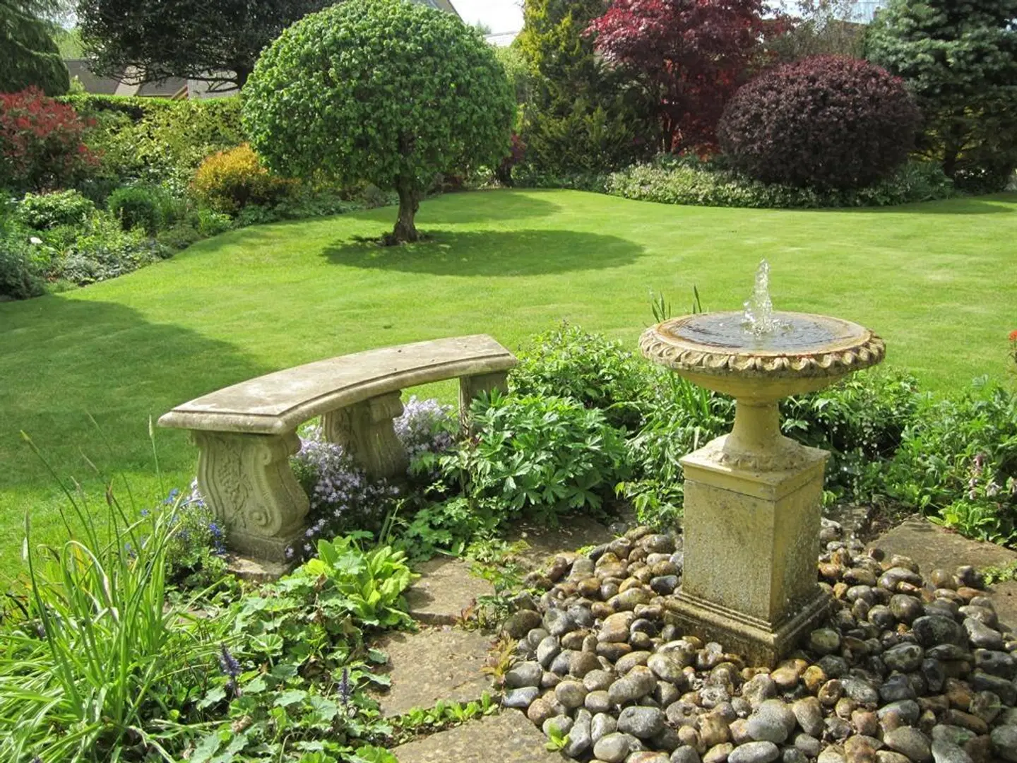Coombe House Garten