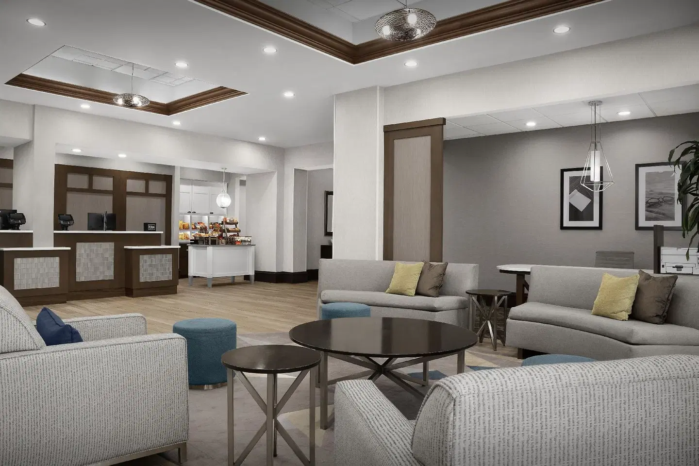 Homewood Suites by Hilton Jacksonville Downtown-Southbank LOUNGE_LOBBY