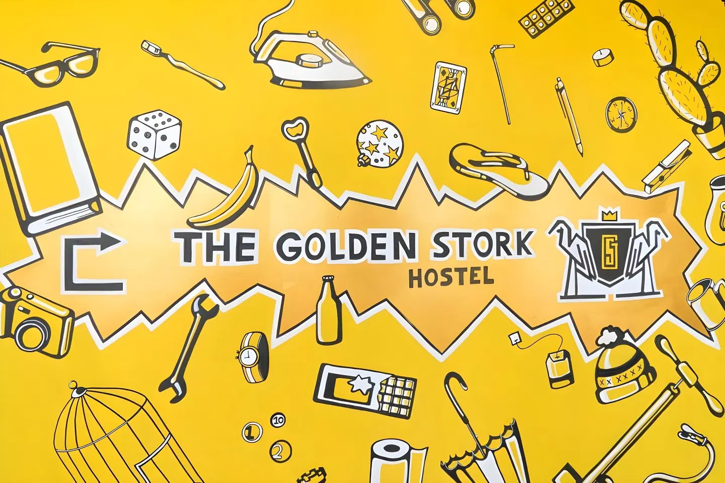 Hostel The Golden Stork Landkarte