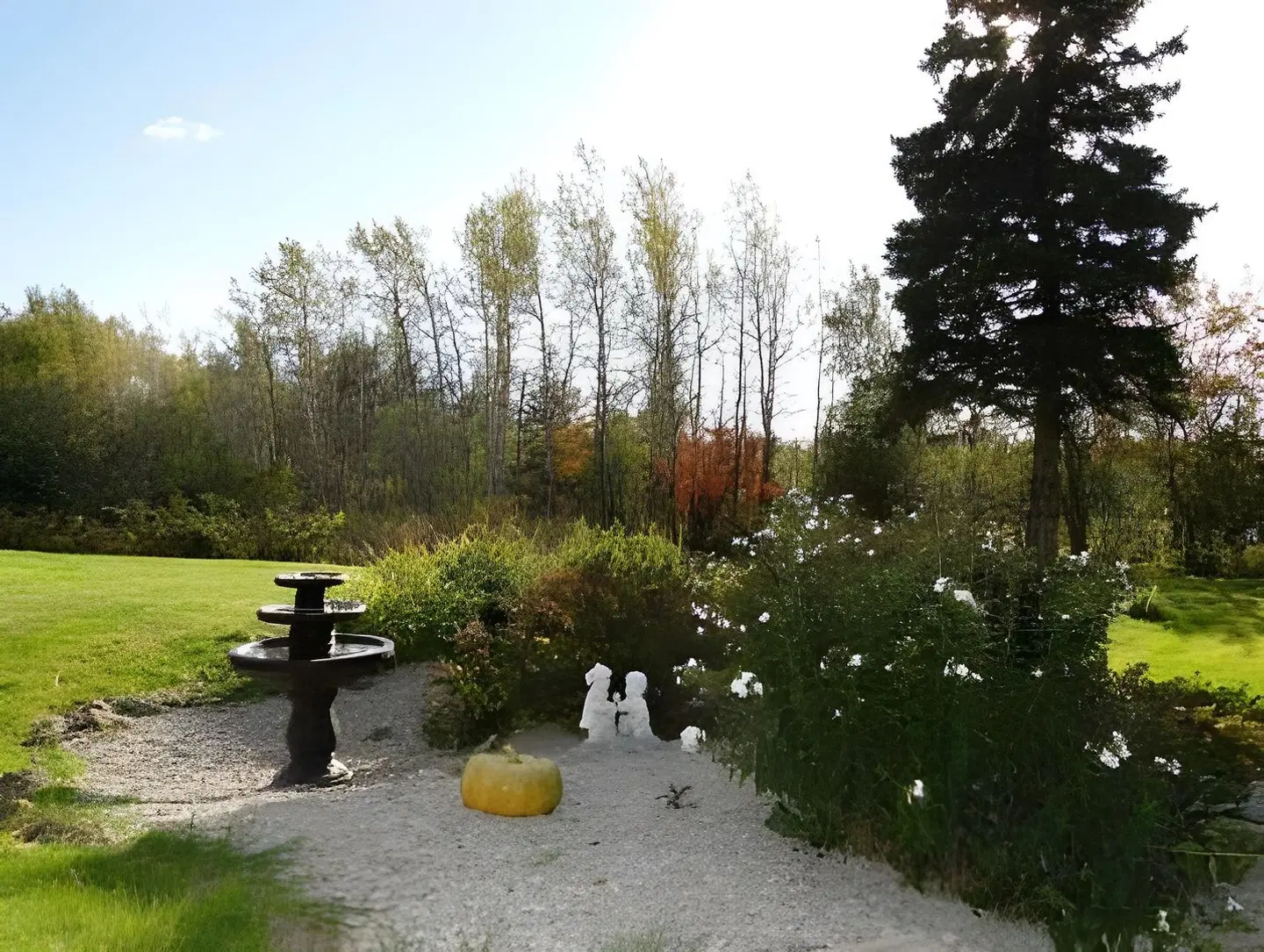Auberge Wild Rose Inn Garten