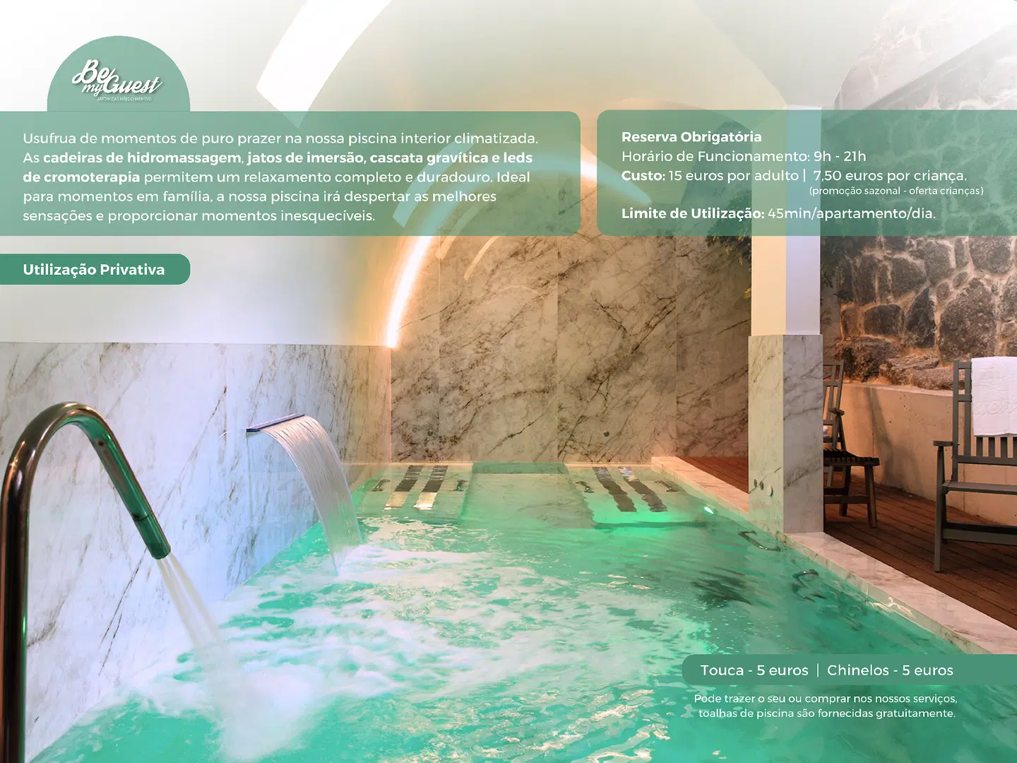 Loft Guest House Jardim das Mães Hallenbad