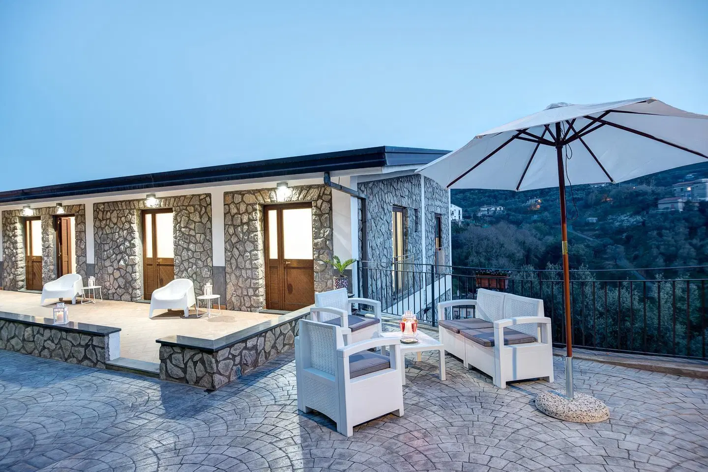 Agriturismo Oleum Terrasse