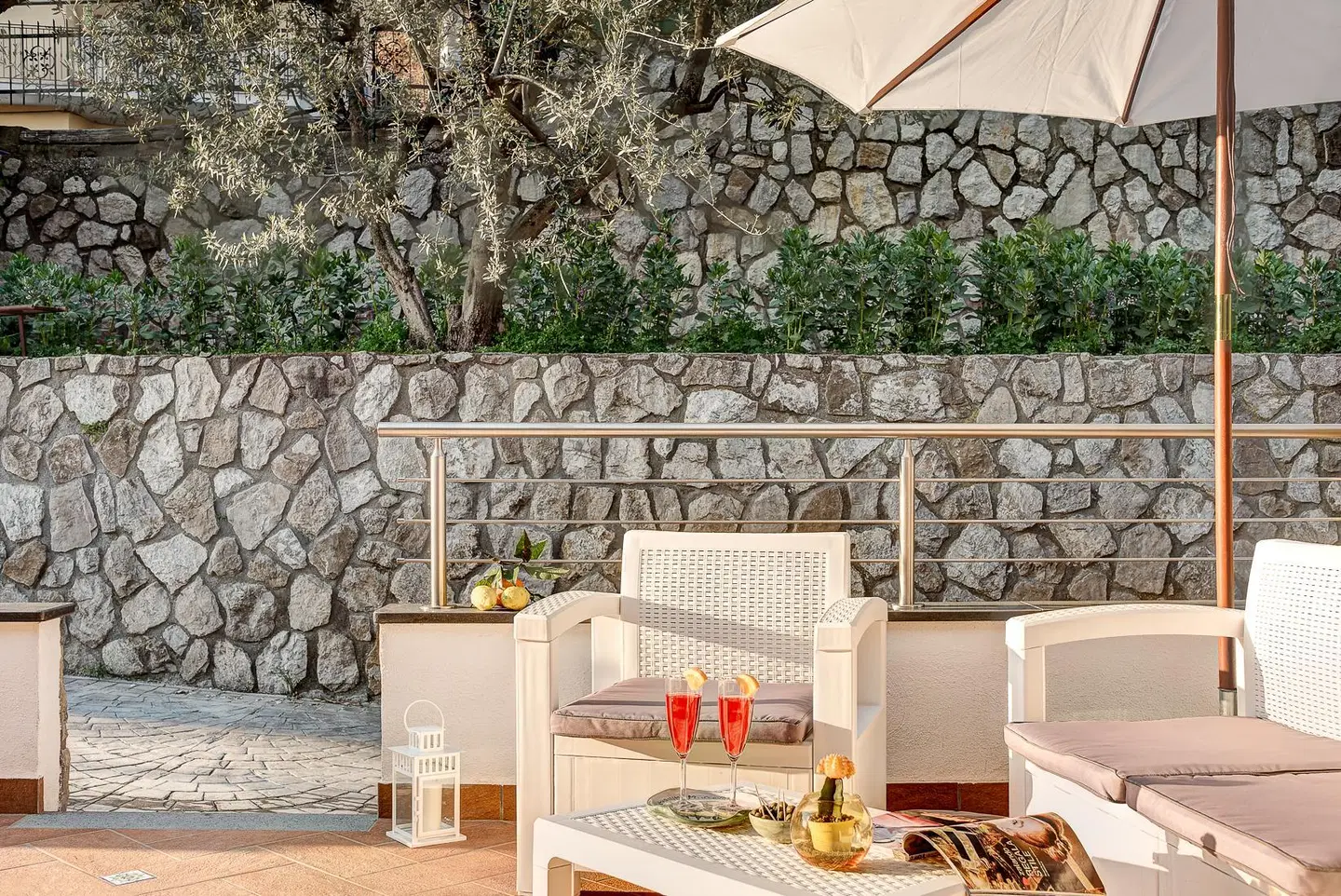 Agriturismo Oleum Terrasse