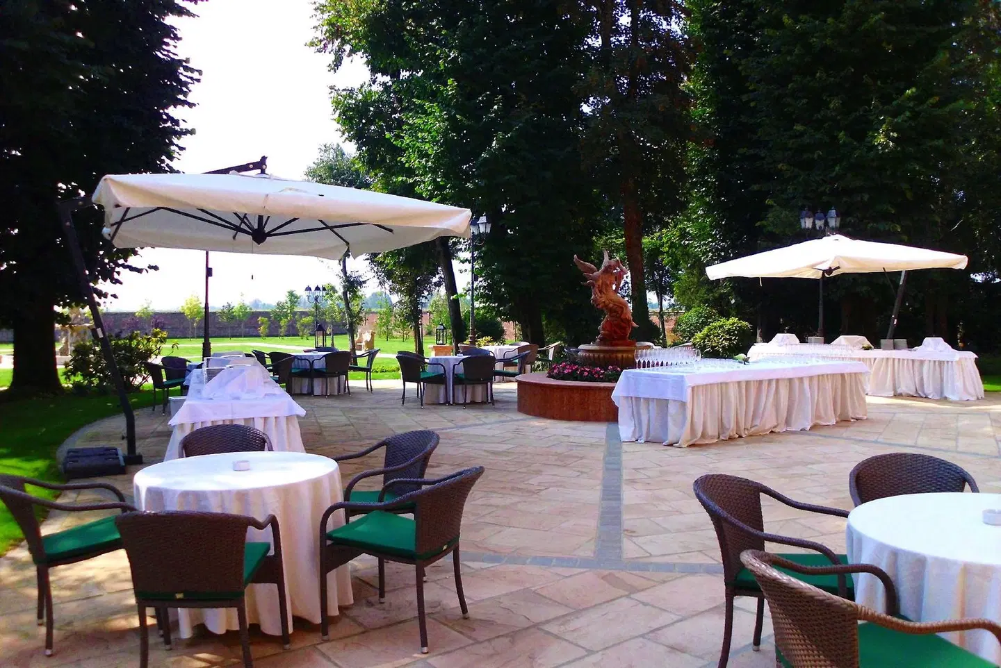 Villa Belussi Terrasse