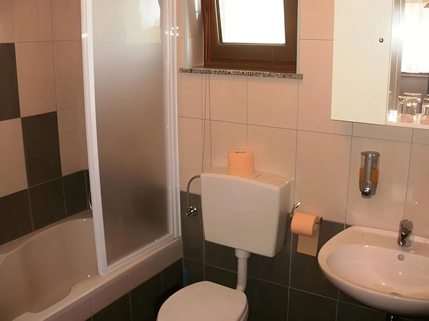 Pansion Villa Cancar Badezimmer