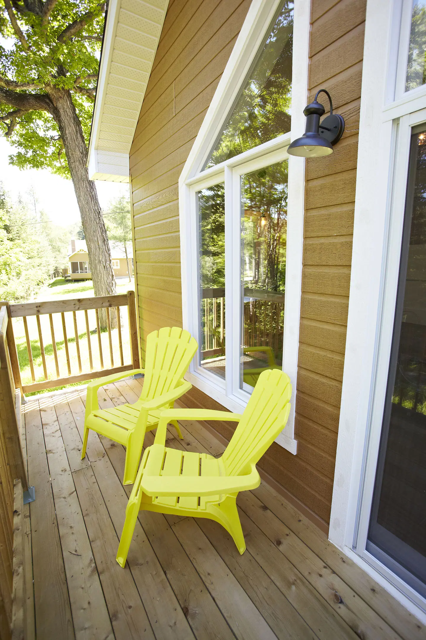 Chalets Lanaudière Terrasse