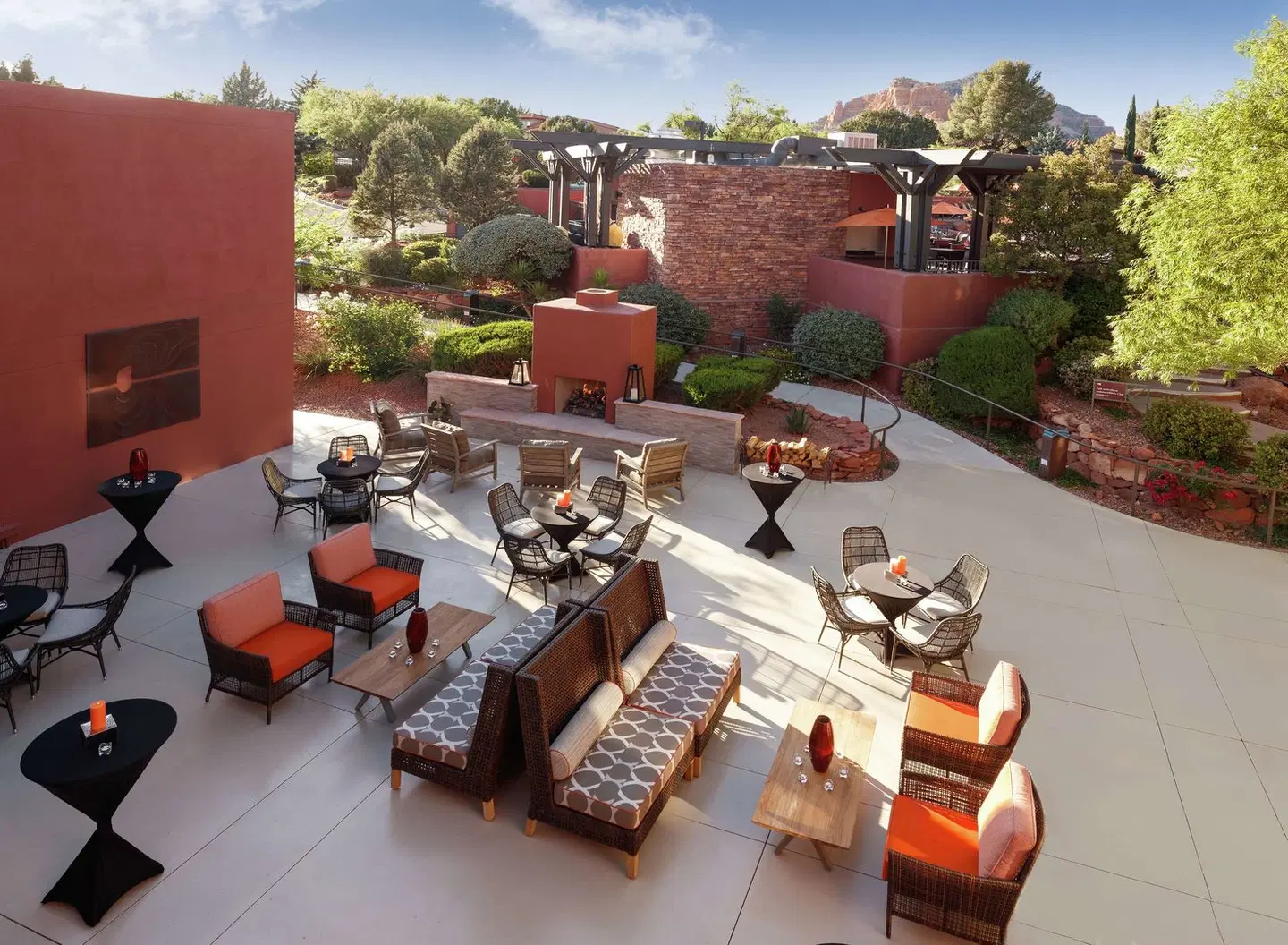 Hilton Sedona Resort at Bell Rock Terrasse