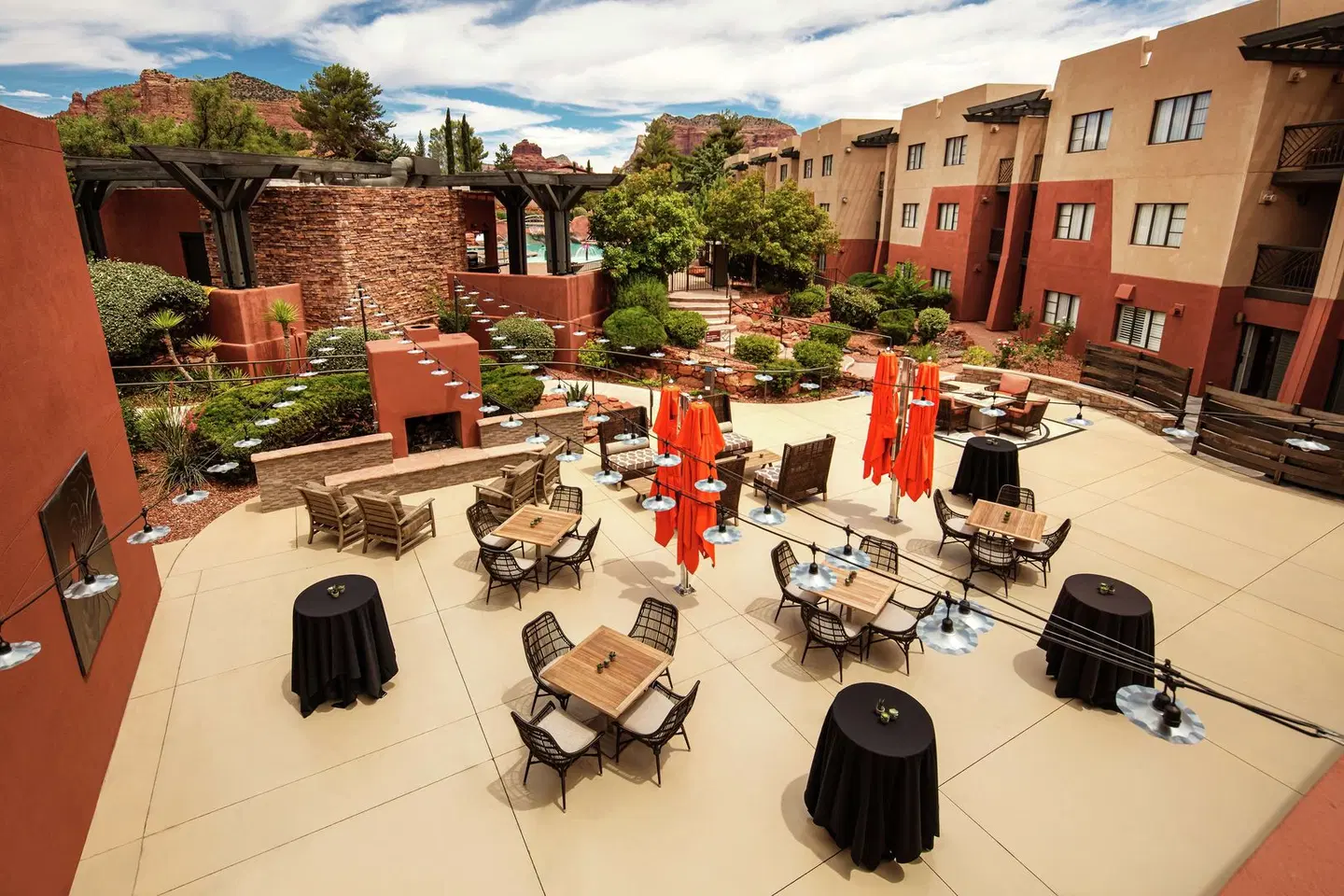 Hilton Sedona Resort at Bell Rock Terrasse