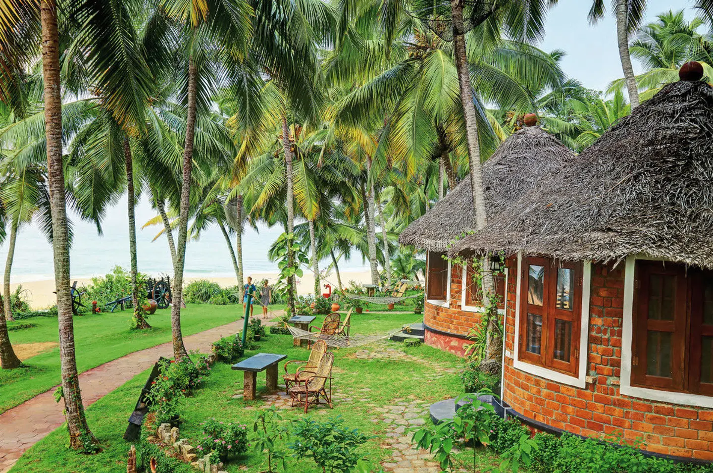 Manaltheeram Ayurveda Beach Village Garten