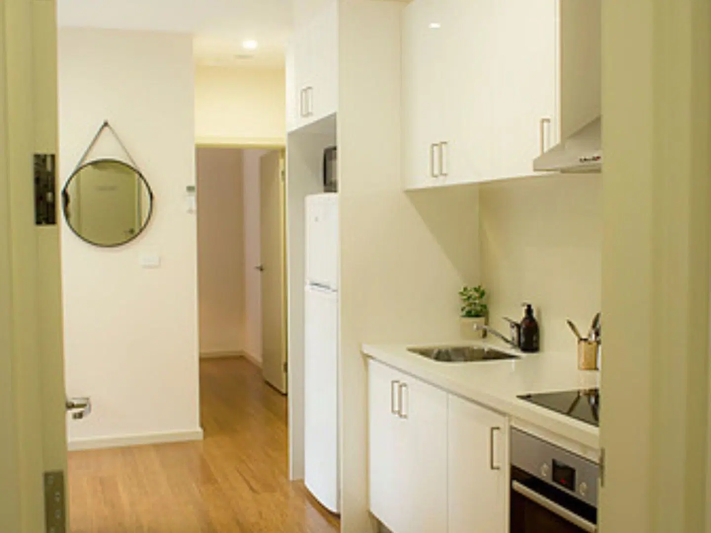 The Town Apartments Badezimmer