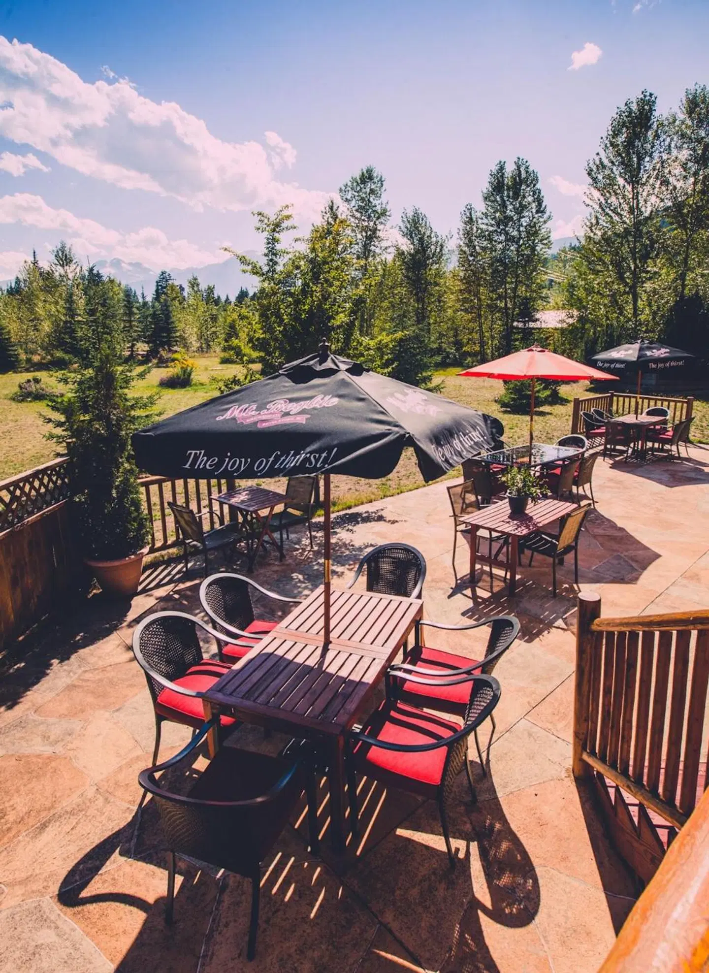 Glacier House Hotel & Resort Terrasse
