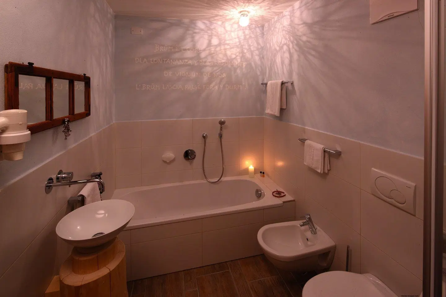 Hotel Gran Ciasa Badezimmer