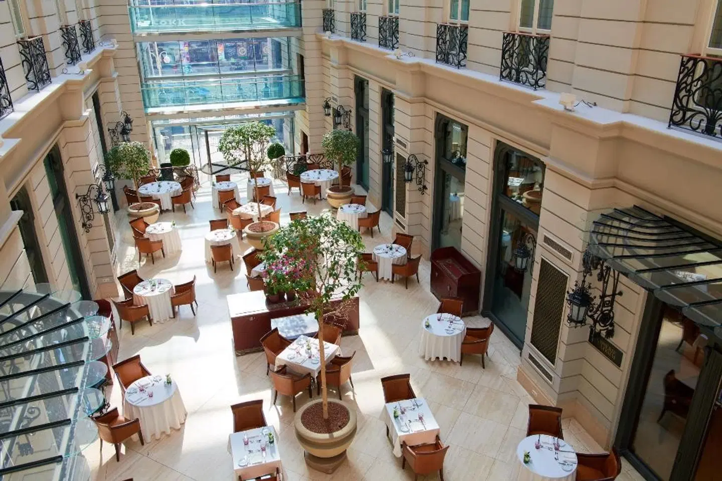 Corinthia Hotel Budapest Terrasse