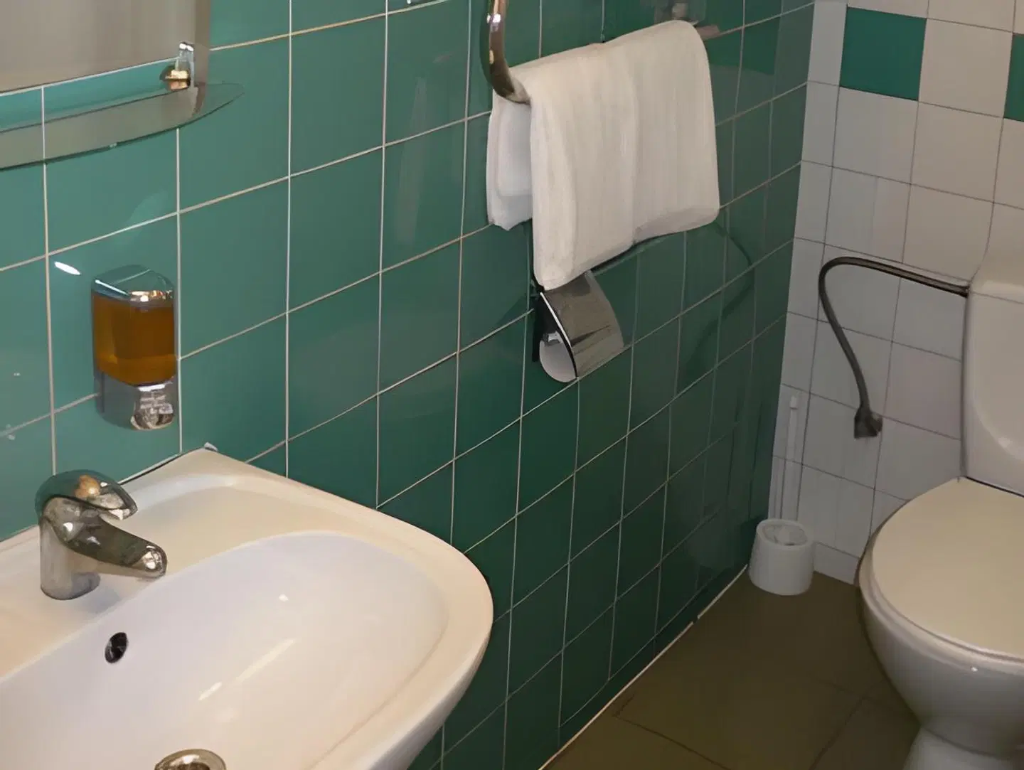 Olimpiska Centra Ventspils Hotel Badezimmer