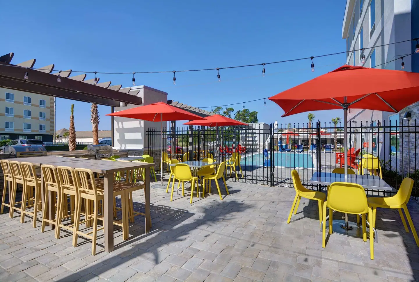 Home2 Suites by Hilton Panama City Beach, FL Terrasse