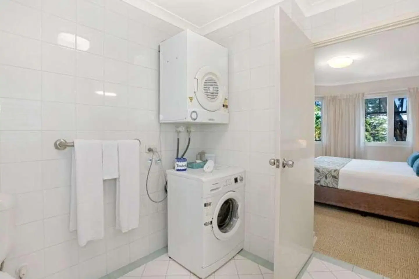 Broadwater Resort Apartments Badezimmer