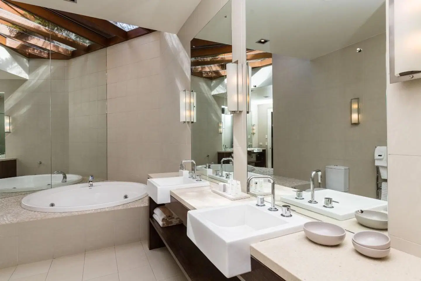 Spicers Peak Lodge Badezimmer