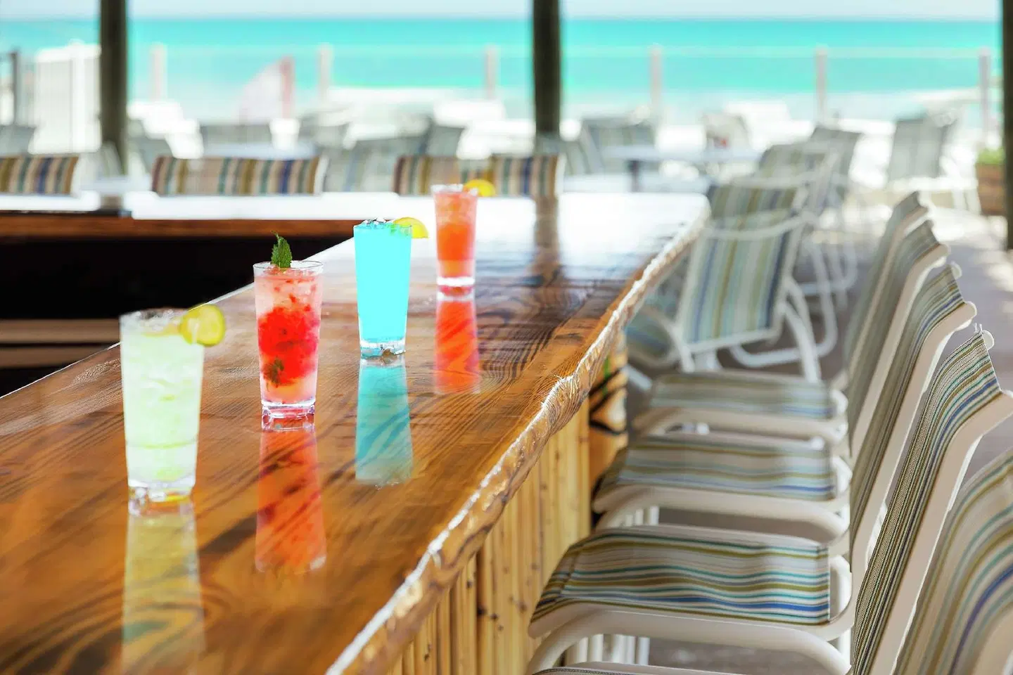Hampton Inn Daytona Beach/Beachfront Terrasse
