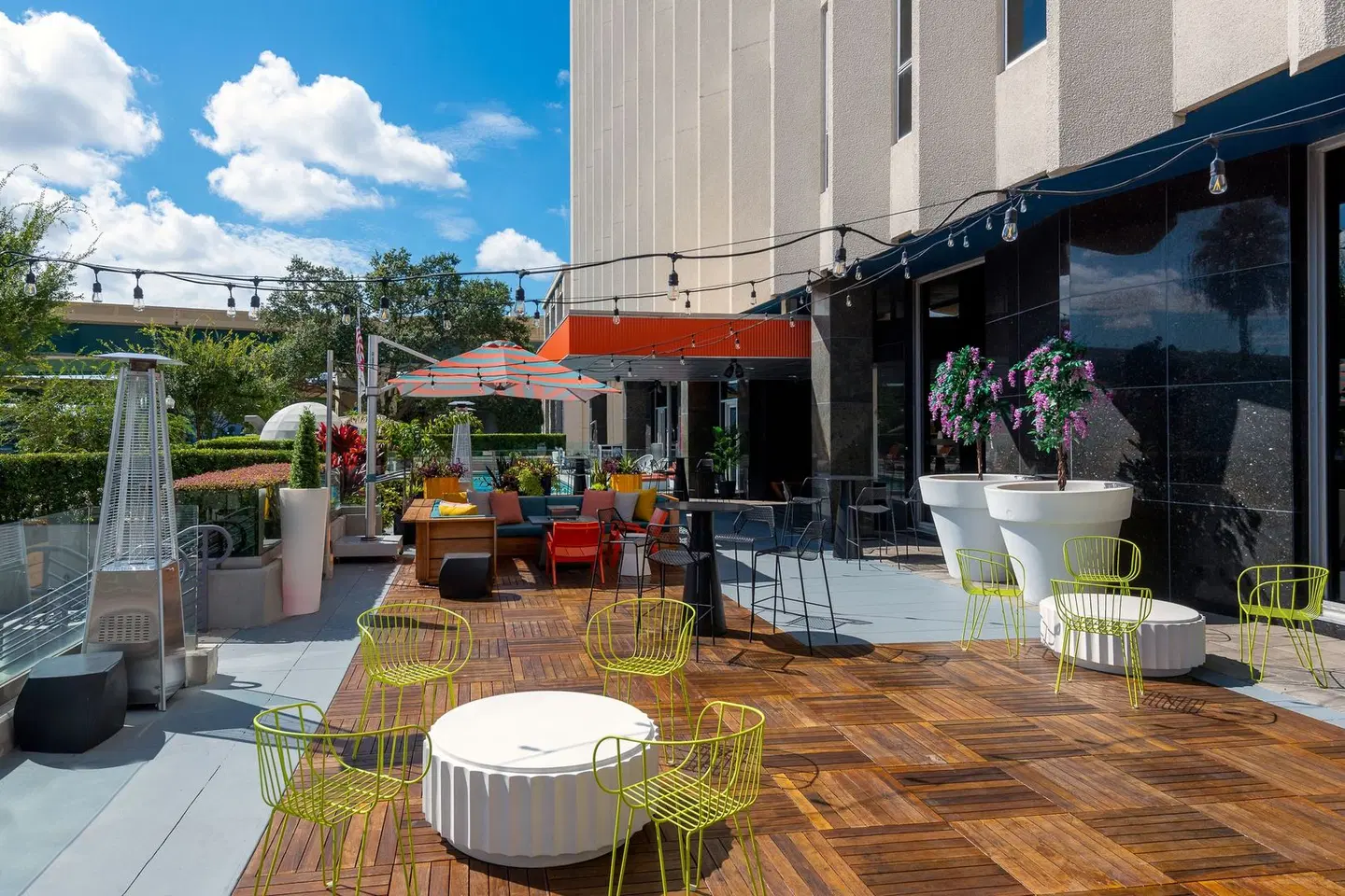 Aloft by Marriott Orlando Downtown Terrasse