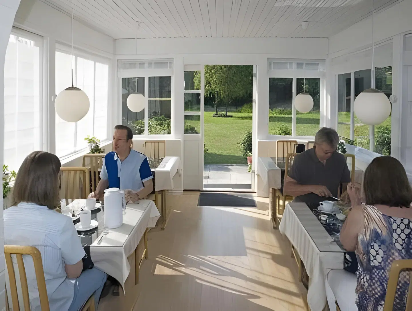 Pension Langebjerg Terrasse