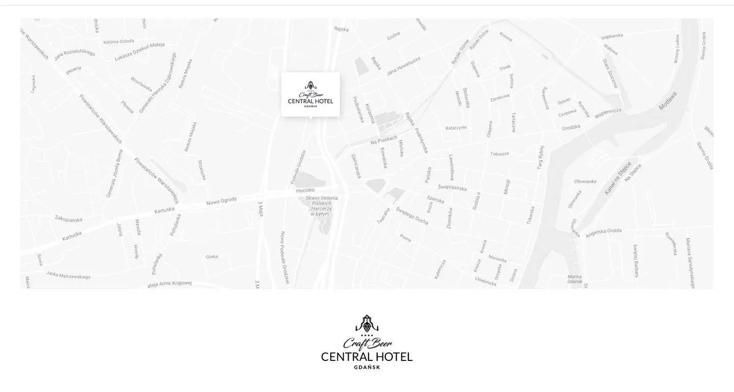 Craft Beer Central Hotel Landkarte
