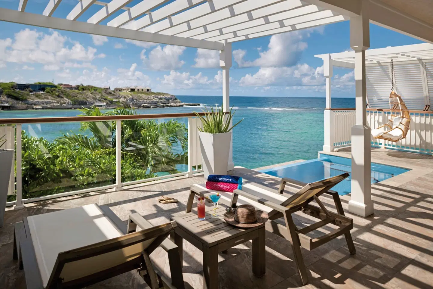 Hammock Cove Resort & Spa Terrasse