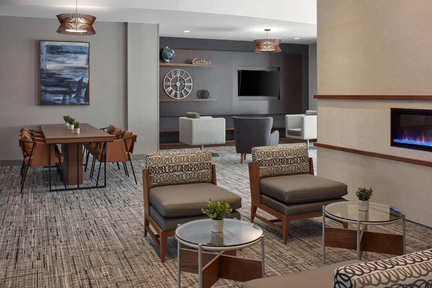 Courtyard by Marriott Mississauga-Airport Corporate Centre West LOUNGE_LOBBY