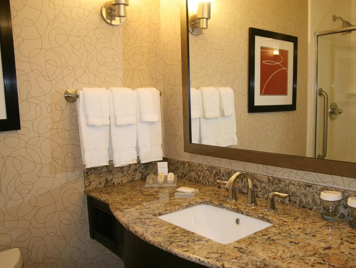 Hilton Garden Inn Oxford/Anniston, AL Badezimmer