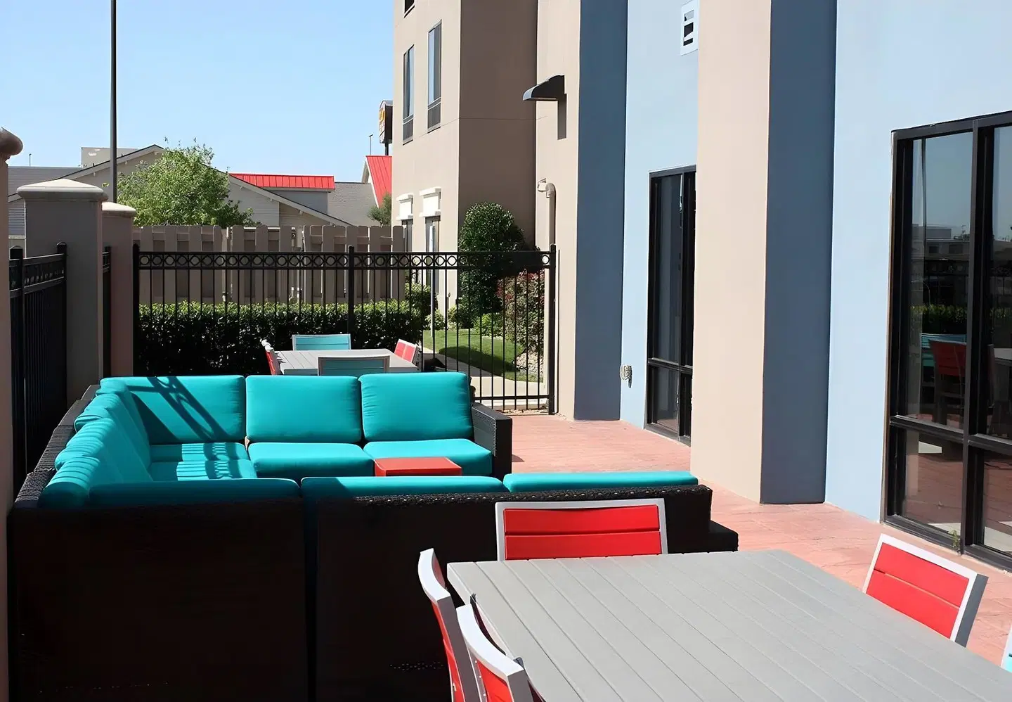 SpringHill Suites by Marriott Oklahoma City Airport Terrasse