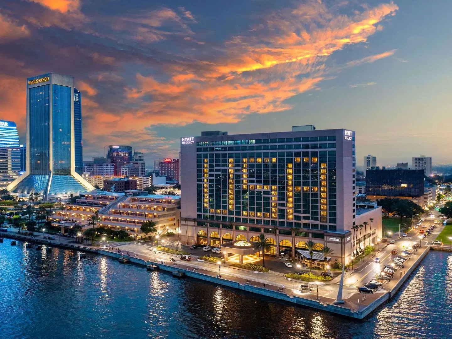 Hyatt Regency Jacksonville Riverfront Terrasse