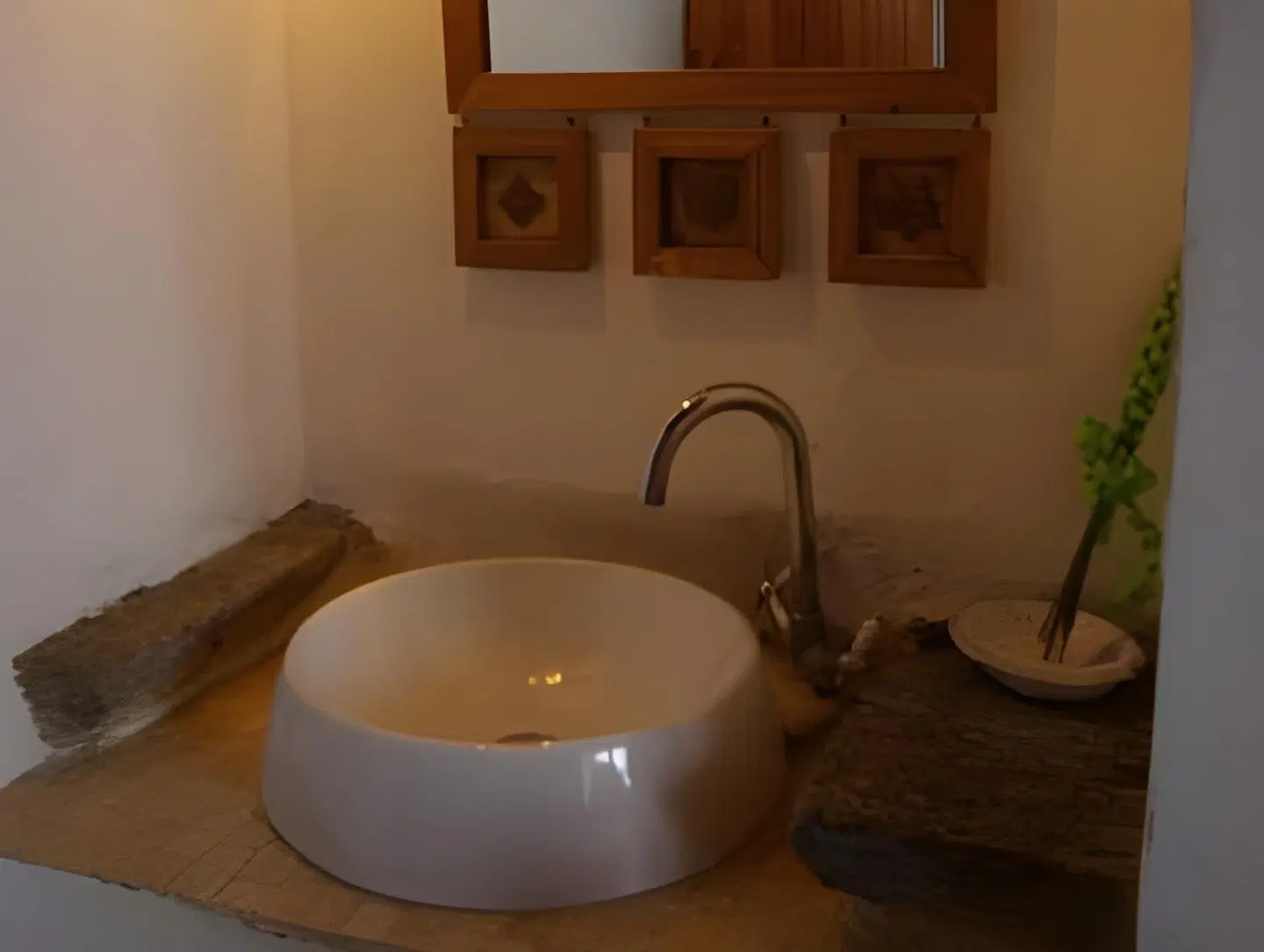 Gite Auberge La Soulan Badezimmer