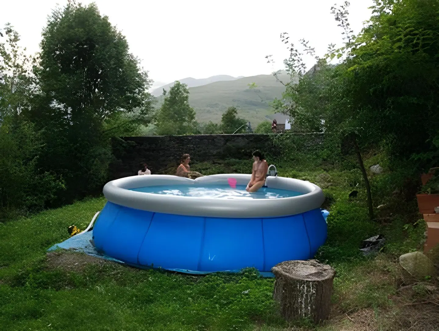 Gite Auberge La Soulan Badezimmer