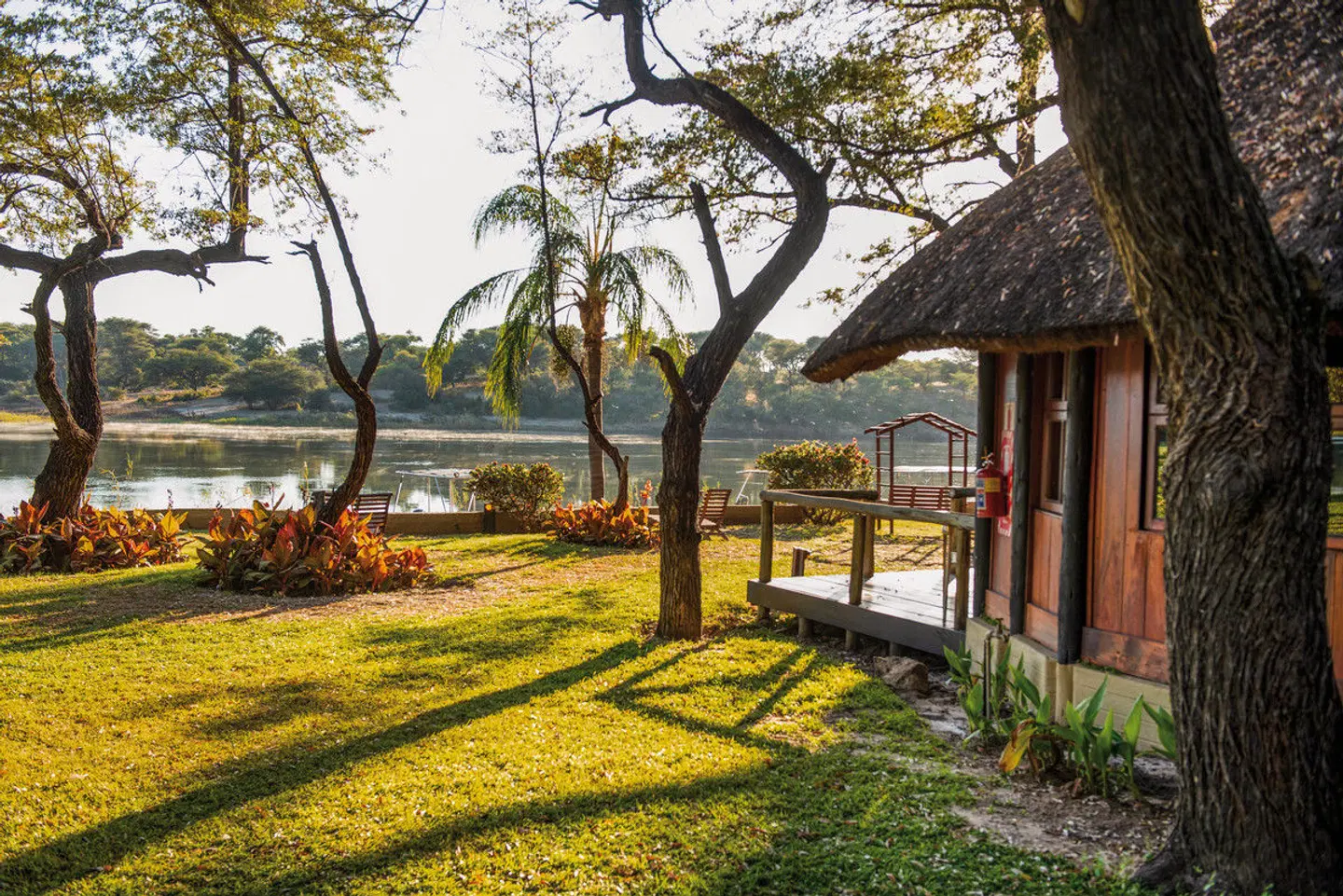 Hakusembe River Lodge Garten