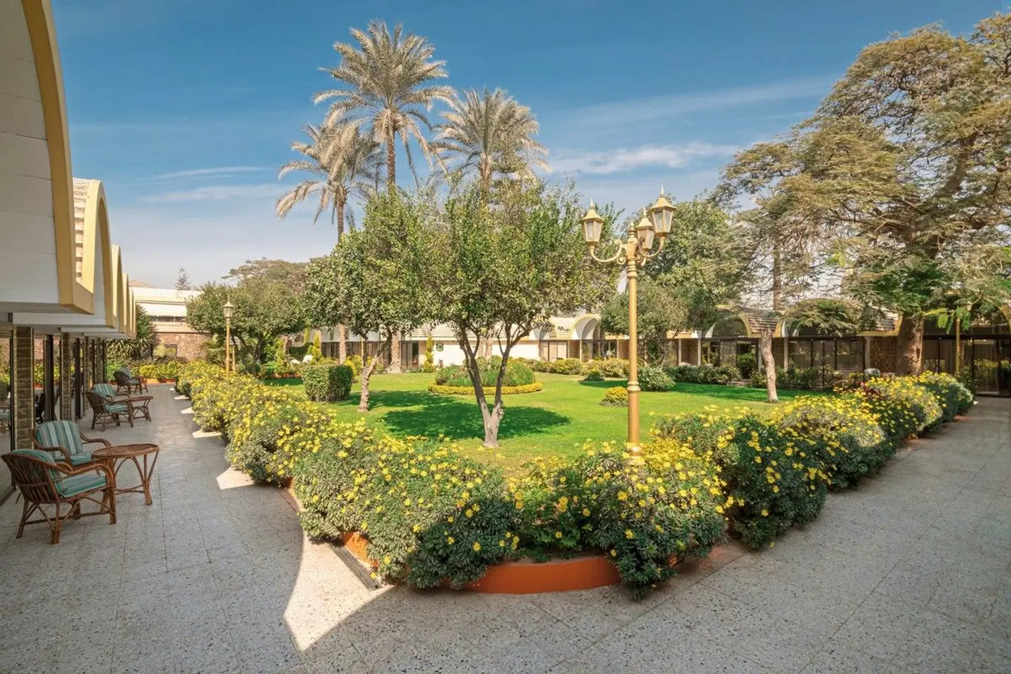 Jaz Pyramids Resort Garten
