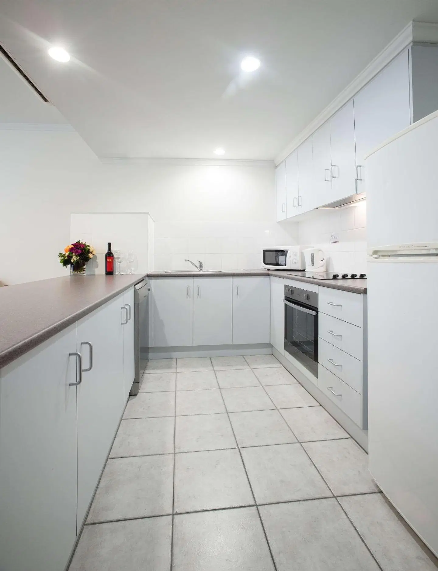 Franklin Central Apartments Badezimmer