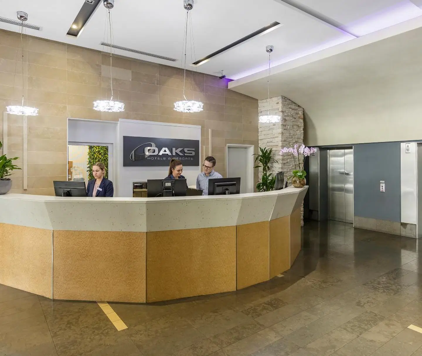 Oaks Brisbane on Felix Suites LOUNGE_LOBBY