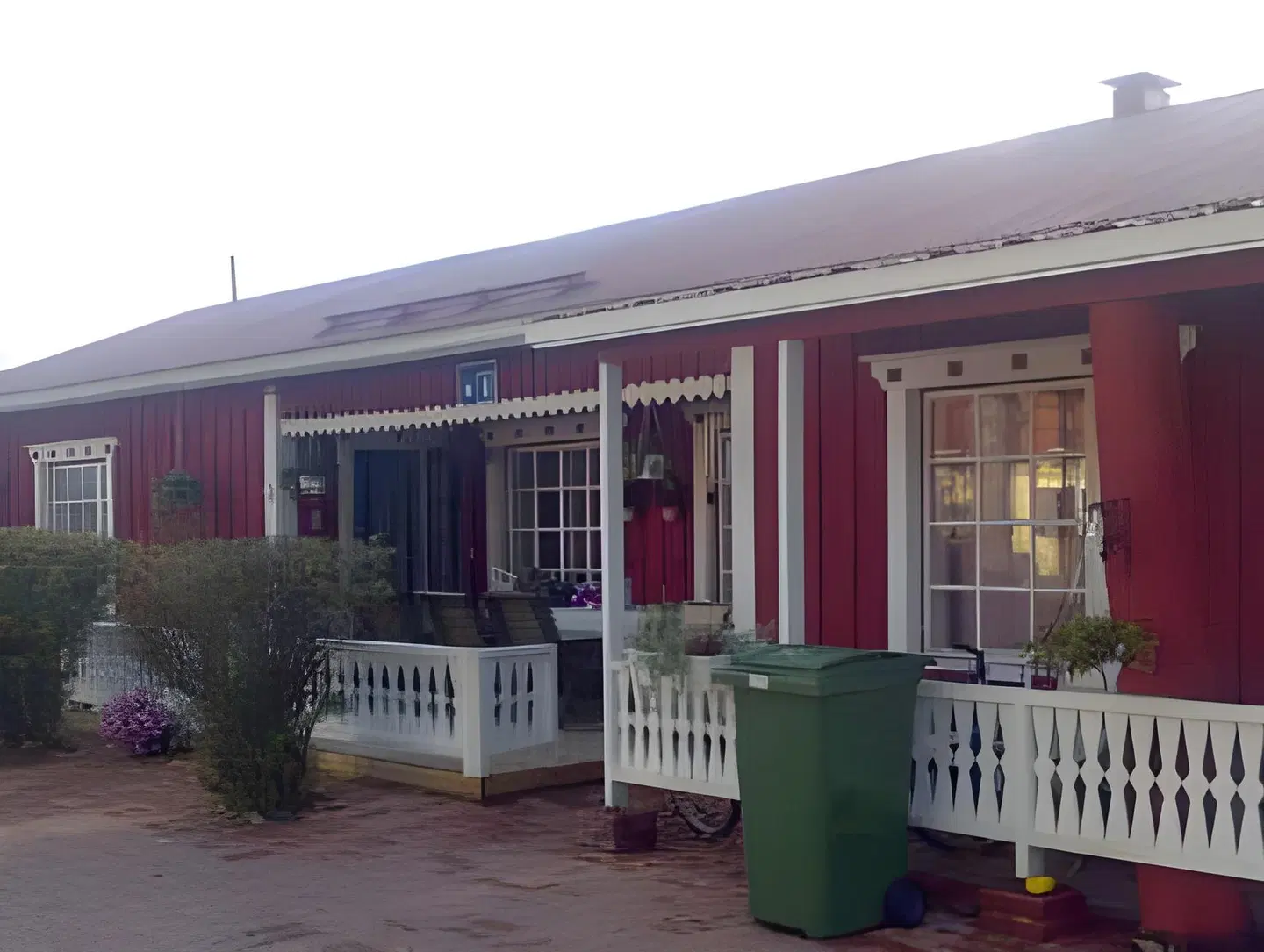 Kartano Hostel Terrasse