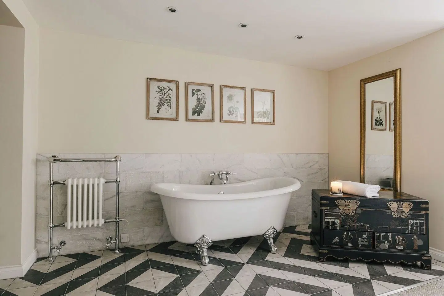 Tyndall Villa Boutique B&B Badezimmer
