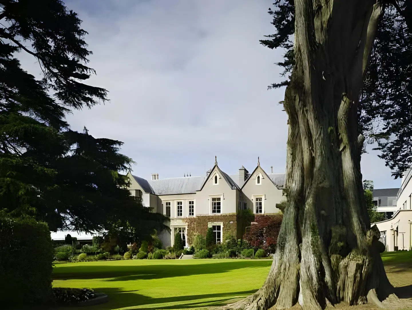 Ballymascanlon House Hotel Garten