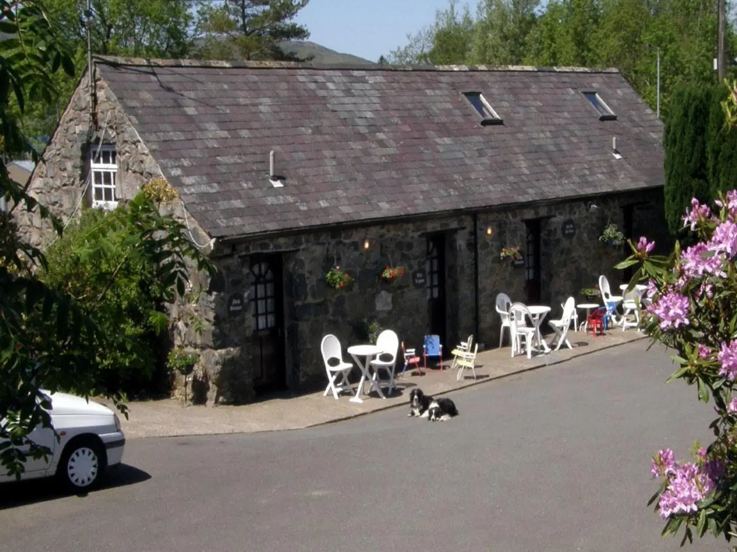 Old Mill Farmhouse Terrasse
