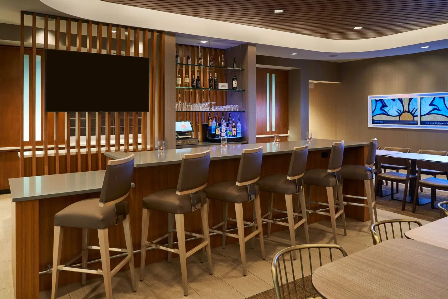 SpringHill Suites by Marriott Fort Myers Estero Bar